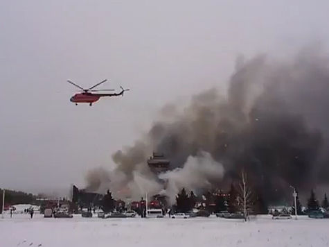 19 декабря 2011 года, огонь уничтожил башню и...